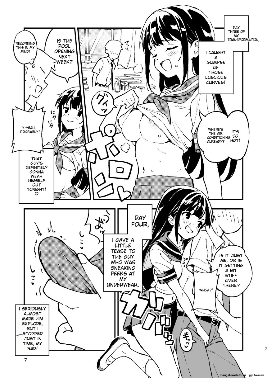 Hentai Manga Comic-If you don't get pregnant for a month, you can become a man again (1)-Read-6